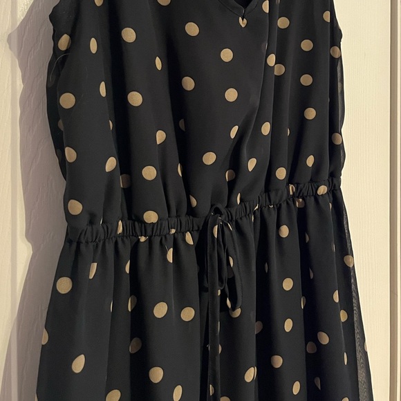 Navy polka dot sundress - Picture 2 of 6